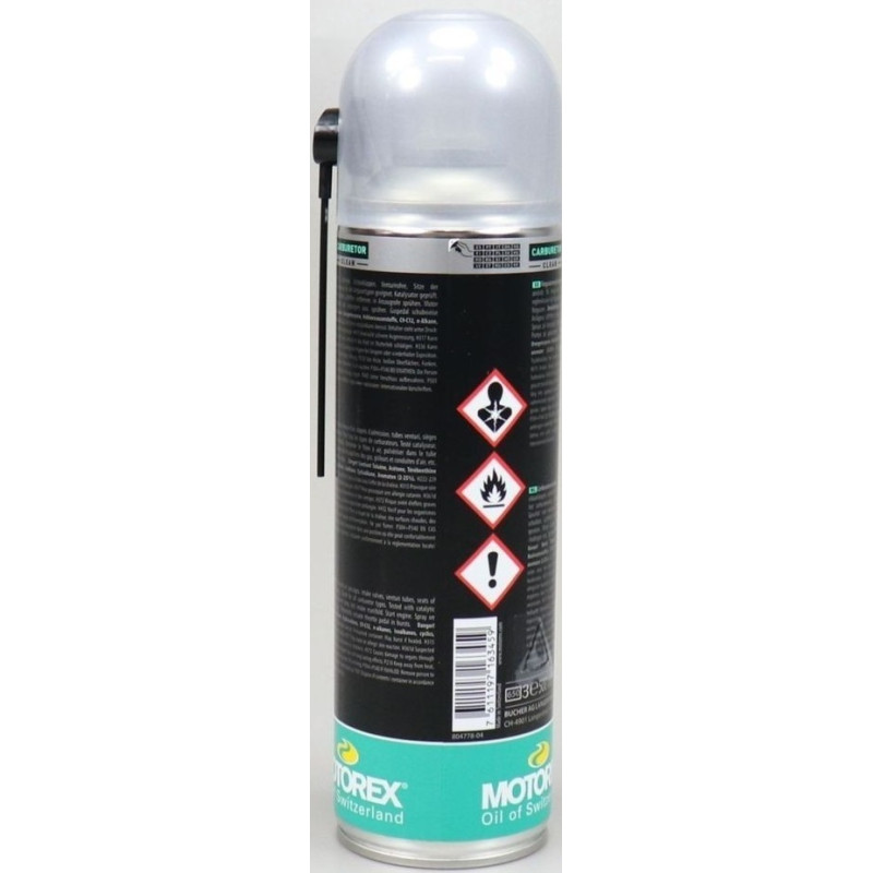 MOTOREX CARBURETOR 500ML czyszczenie gaźnika spray-69160