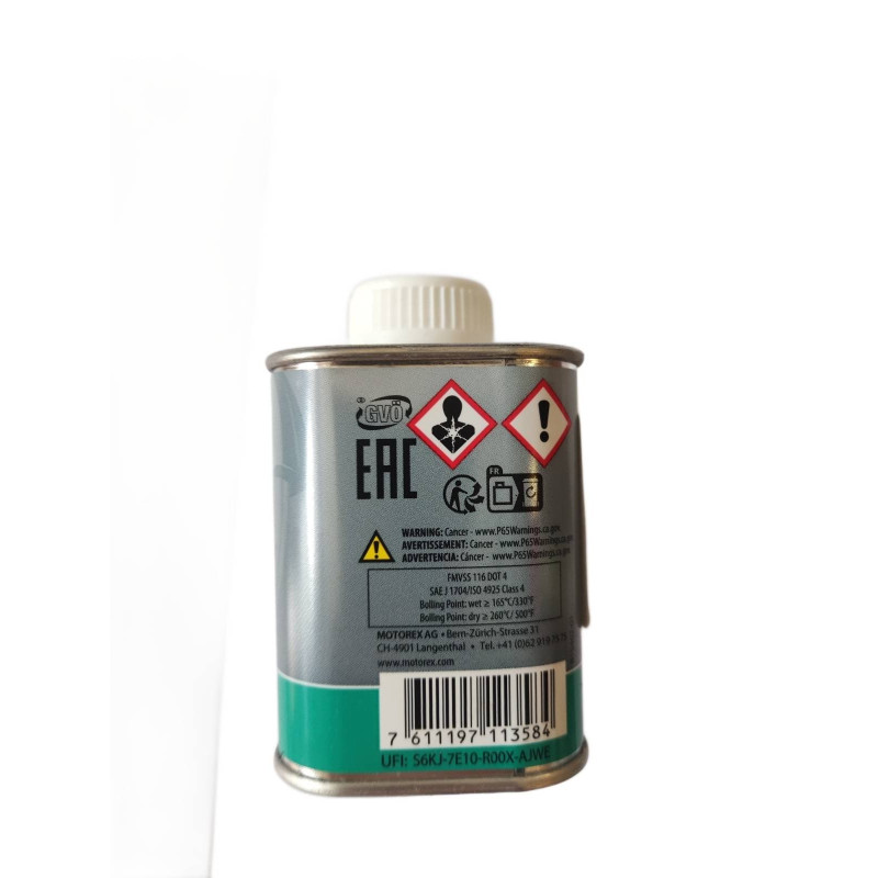 MOTOREX BRAKE FLUID DOT 4 250ML płyn hamulcowy-69156
