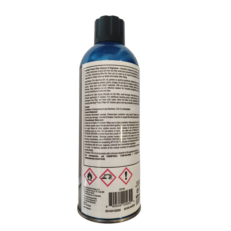 BEL-RAY FILTER CLEANER czyszczenia filtra powietrz-19271
