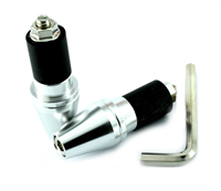 WM MOTOR AB33375 KOŃCÓWKI CIĘŻARKI KIEROWNICY ALUMINIUM CHROM STOŻEK-107183