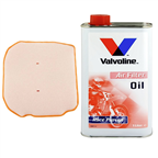 OLEJ + FILTR POWIETRZA HUSQVARNA TC TE 449 4T 2011-2012 TE 511 2011-2013