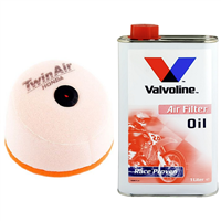 OLEJ + FILTR POWIETRZA TWIN AIR HONDA CR 125 250 500 1982--105211