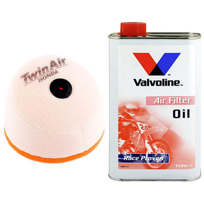 OLEJ + FILTR POWIETRZA TWIN AIR HONDA CR 125 250 500 1982--105211