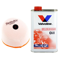 OLEJ + FILTR POWIETRZA TWIN AIR HONDA CR 125 250 500 R 1986-105217