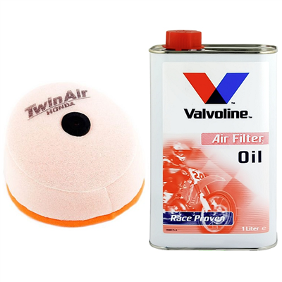 OLEJ + FILTR POWIETRZA TWIN AIR HONDA CR 125 250 500 1987-1988-105223