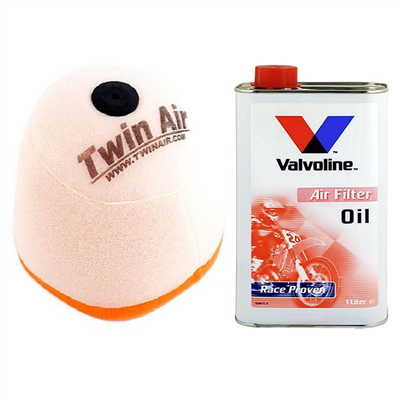 OLEJ + FILTR POWIETRZA TWIN AIR HONDA CR 125 250 500 2000-2001-105235