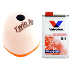 OLEJ + FILTR POWIETRZA TWIN AIR HONDA CR 125 250 500 2000-2001