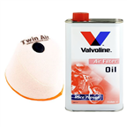 OLEJ + FILTR POWIETRZA HONDA CRF 450 R 03-08 X 05-17 250 R 04-09 X 04-18