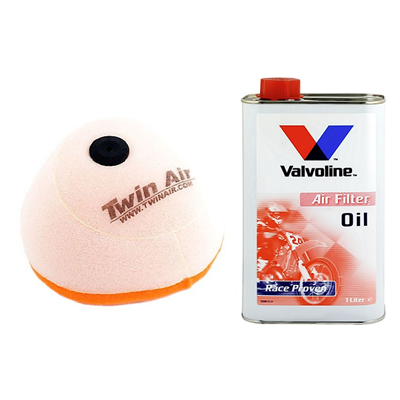 OLEJ + FILTR POWIETRZA HONDA CRF 250 R 2010-2013 CRF 450 R 2009-2012-105273