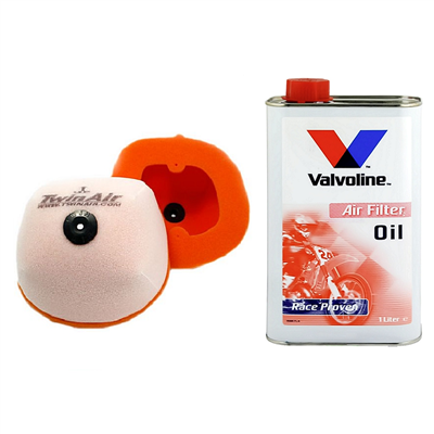 OLEJ + FILTR POWIETRZA HONDA CRF 250 R 2014-2017 CRF 450 R 2013-2016-105279