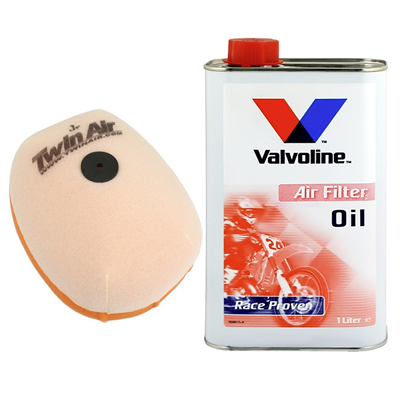 OLEJ + FILTR POWIETRZA HONDA CRF 450 R RX 17-20 RWE 19-20/ 250 R RX 18-19-105285