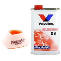 OLEJ + FILTR POWIETRZA  TWIN AIR HONDA XL 250 R 1984-1987-105314