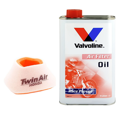 OLEJ + FILTR POWIETRZA  TWIN AIR HONDA XL 250 R 1984-1987-105314
