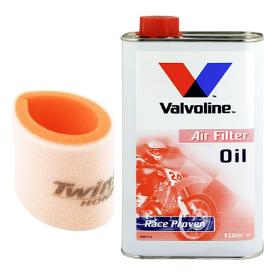 OLEJ + FILTR POWIETRZA HONDA CRF 100 1998-2016 TRX 90 2001-2018-105325