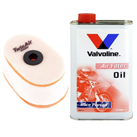 OLEJ + FILTR POWIETRZA TWIN AIR HONDA XR 500 1983-1985-105336