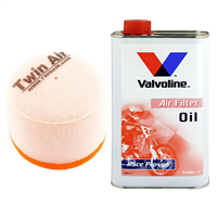 OLEJ + FILTR POWIETRZA TWIN AIR KAWASAKI KX 65 2000-105488