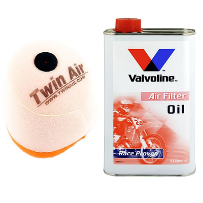 OLEJ + FILTR POWIETRZA TWIN AIR KAWASAKI KX 125 250 1990--105500