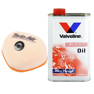 OLEJ + FILTR POWIETRZA KAWASAKI KLX 450 R 2008-2021 KLX 450 F 2008-2012-105536