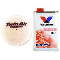 OLEJ + FILTR POWIETRZA TWIN AIR KAWASAKI KLX 400 R 2003-2004-105563