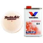 OLEJ + FILTR POWIETRZA TWIN AIR KAWASAKI KLX 400 R 2003-2004