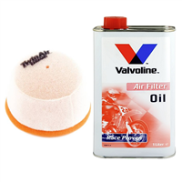 OLEJ + FILTR POWIETRZA TWIN AIR KAWASAKI KLX 125 2003-2006 L-105569