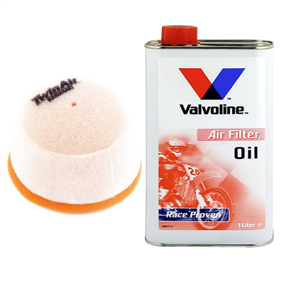 OLEJ + FILTR POWIETRZA TWIN AIR KAWASAKI KLX 125 2003-2006 L-105569