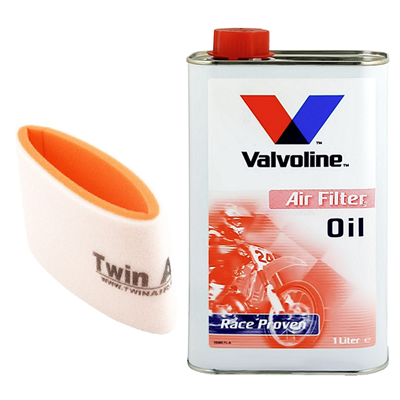 OLEJ + FILTR POWIETRZA KAWASAKI KVF 650 4x4i 06-16 750 05-23 BRUTE FORCE-105610