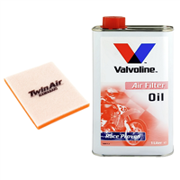 OLEJ + FILTR POWIETRZA TWIN AIR KAWASAKI KLR 250 4T wszystkie lata-105616