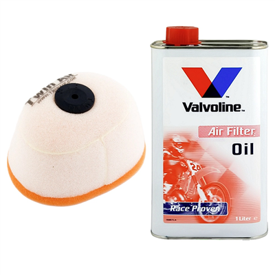 OLEJ + FILTR POWIETRZA TWIN AIR KAWASAKI KLR 650 KLX 650 C 1993-1996-105628