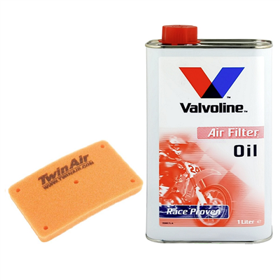 OLEJ + FILTR POWIETRZA TWIN AIR KAWASAKI KFX 50 90 2007-2017-105646