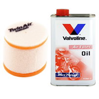 OLEJ + FILTR POWIETRZA TWIN AIR KAWASAKI KX 80 2003-2010 KFX 80 2003-2006-105658