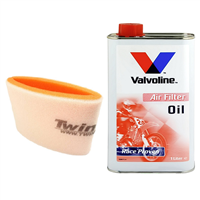 OLEJ + FILTR POWIETRZA KAWASAKI KLF Bayou 300 1989-2003 400 1999-2001-105676