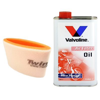 OLEJ + FILTR POWIETRZA KAWASAKI KLF Bayou 300 1989-2003 400 1999-2001-105676