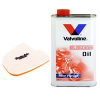 OLEJ + FILTR POWIETRZA TWIN AIR KAWASAKI KVF 650 Prairie 2002-105681