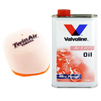 OLEJ + FILTR POWIETRZA TWIN AIR YAMAHA YZ 250 YZ250 1988