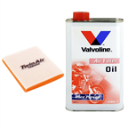 OLEJ + FILTR POWIETRZA TWIN AIR YAMAHA Serow 225 1985-2003