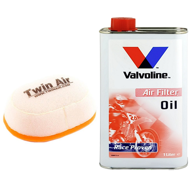 OLEJ + FILTR POWIETRZA TWIN AIR YAMAHA TT 350 XT 350 1989-105908