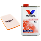 OLEJ + FILTR POWIETRZA TWIN AIR YAMAHA YFM RAPTOR 50 2004-2010 80 1992-2010