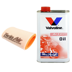 OLEJ + FILTR POWIETRZA YAMAHA 350 450 GRIZZLY 2007-2014 400 2007-2008