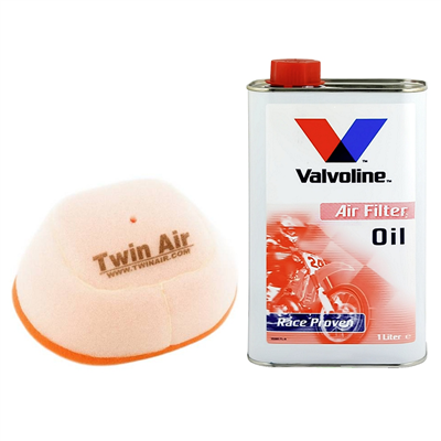 OLEJ + FILTR POWIETRZA TWIN AIR YAMAHA YFM 125 Raptor GRIZZLY 2005-2014-106053