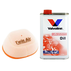 OLEJ + FILTR POWIETRZA TWIN AIR YAMAHA YFM 125 Raptor GRIZZLY 2005-2014