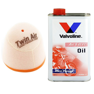 OLEJ + FILTR POWIETRZA TWIN AIR SUZUKI RM 100 2003-2005-106107