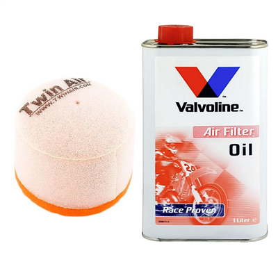 OLEJ + FILTR POWIETRZA TWIN AIR SUZUKI RM 65 RM65 2003-2005-106112