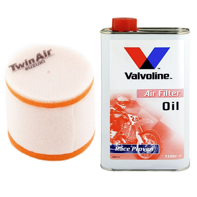 OLEJ + FILTR POWIETRZA TWIN AIR SUZUKI LT 80 Quadsport 1987-2006-106148