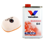 OLEJ + FILTR POWIETRZA TWIN AIR SUZUKI DRZ DR-Z 250 2001-2008