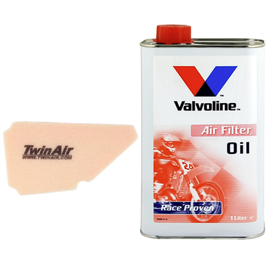 OLEJ + FILTR POWIETRZA TWIN AIR SUZUKI Van Van 200 2002-2012-106178