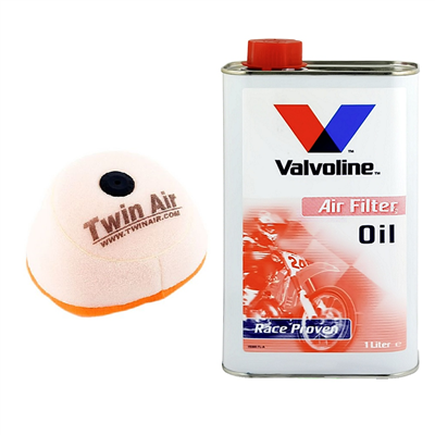 OLEJ + FILTR POWIETRZA TWIN AIR SUZUKI RM 125 250 96-01-106202