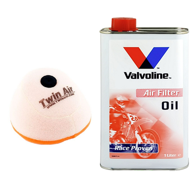 OLEJ + FILTR POWIETRZA TWIN AIR SUZUKI RM 125 250 02-03-106208