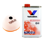 OLEJ + FILTR POWIETRZA TWIN AIR SUZUKI RM 125 250 02-03