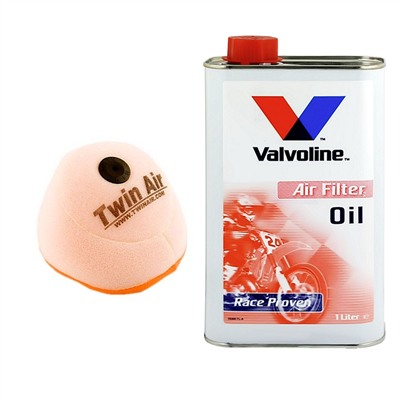 OLEJ + FILTR POWIETRZA TWIN AIR SUZUKI RM 125 2004-2010 250 2003-2010-106214